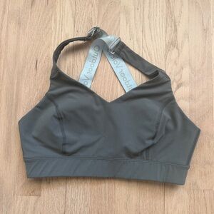 Outdoor Voices Olive Sports Bra